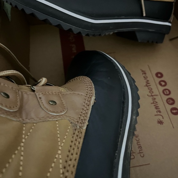 Womens lined lace up boots - Picture 4 of 4